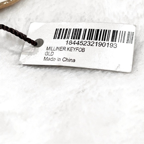 Henri Bendel Milliner Hat Box KeyFob With Dust Bag & Gift Box/ Ribbon/Card NWT - Picture 8 of 9